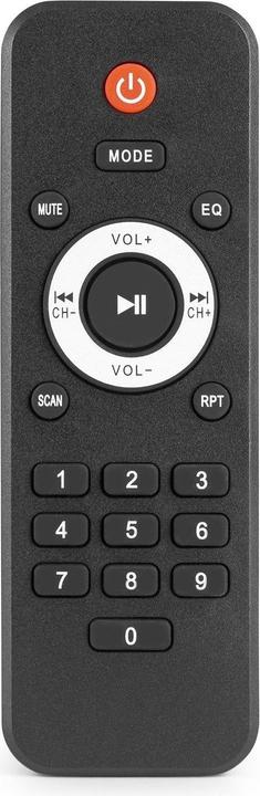 Immagine prodotto Karaoke amplificatore con Bluetooth - Fenton AV430B - 600W - 2 microfooningangen met echo - mp3 speler (Amplificatore)