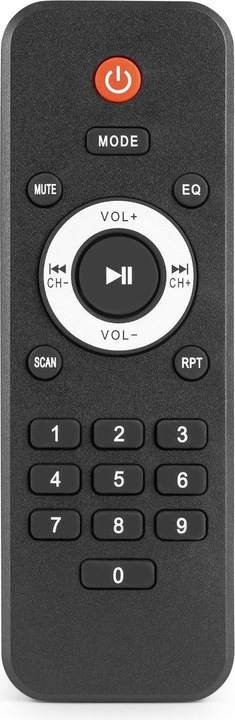 Actual product image Karaoke amplifier with Bluetooth - Fenton AV430B - 600W - 2 microfooningangen met echo - mp3 speler (Amplifier)