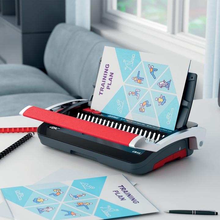 Produktbild GBC Spiralbindegerät CombBind CB15 (Plastikbindung)