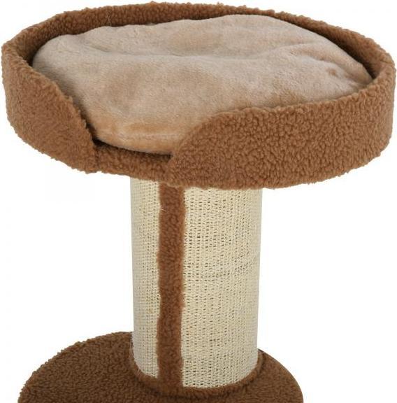 Immagine prodotto PawHut Albero per gatti con piattaforma (91 cm, Marrone chiaro)