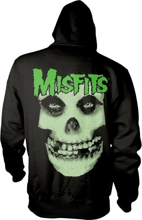 Immagine prodotto Misfits Band Glow Jurek Skull (Hoodie) (M)