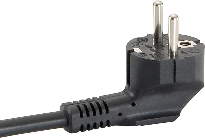 Actual product image equip Power strip 1HE8fach Schukon. Alu Sch (8 x, CEE 7/3, 1.80 m)