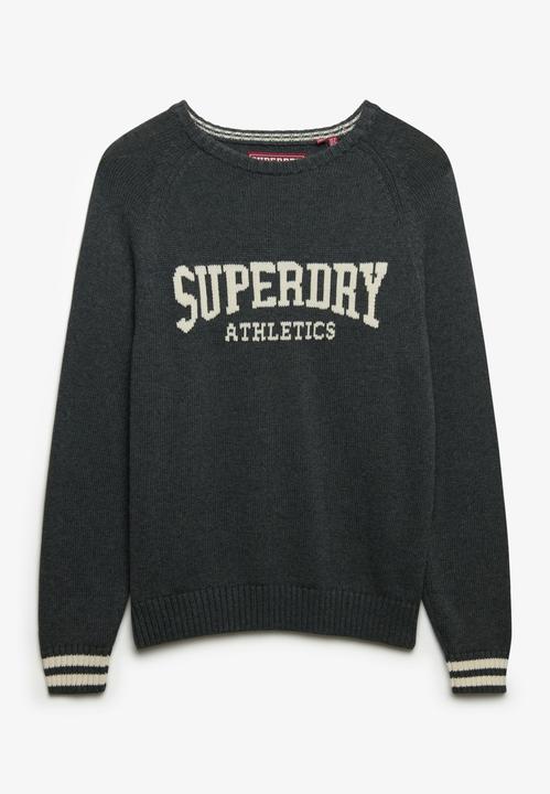 Produktbild Superdry Lässiger Intarsien-Strickpullover mit Grafik (XL)