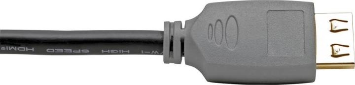 Actual product image Eaton 4K HDMI Cable M/M - 4K 60Hz HDR 4:4:4 Gripping Connectors Black 2m (2 m, HDMI, 2.0)