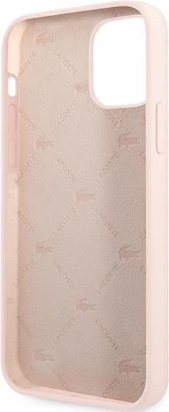 Produktbild Lacoste LCHCP12MSI iPhone 12 / 12 Pro 6,1" różowy/pink hardcase Silicone (Apple iPhone 12)