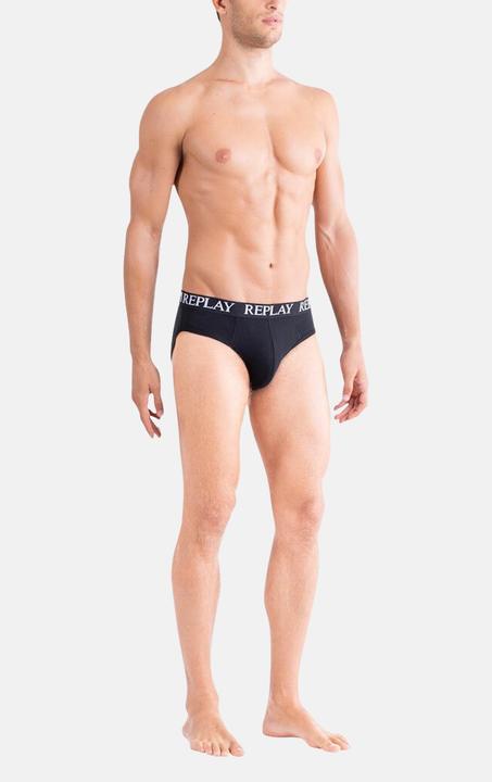 Image du produit Replay Slip SLIP Basic Cuff Logo im praktischen 2er Pack (XL, lot de 2)