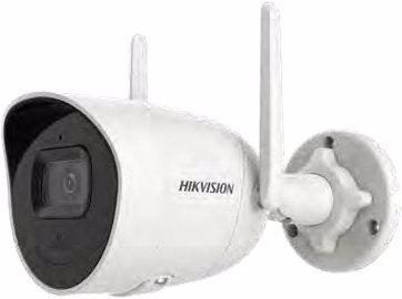 Actual product image Hikvision 4 MP EXIR Fixed Bullet Wi-Fi Network Camera DS-2CV2046G0-IDW - Network Surveillance
