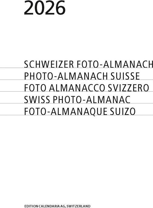 Produktbild Swiss Foto-Almanach 2026 (14.8 x 21 cm, Deutsch, Französisch, Italienisch, Englisch)