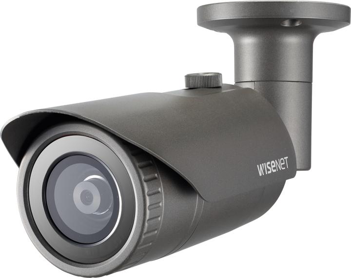 Actual product image Hanwha QNO-8010R Bullet Camera out. 5MP PoE IR IK10 (2592 x 1944 pixels)