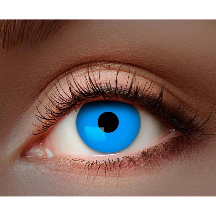 Immagine prodotto Boland Monats Kontaktlinsen UV flash Blau 2 Stück (Blu)