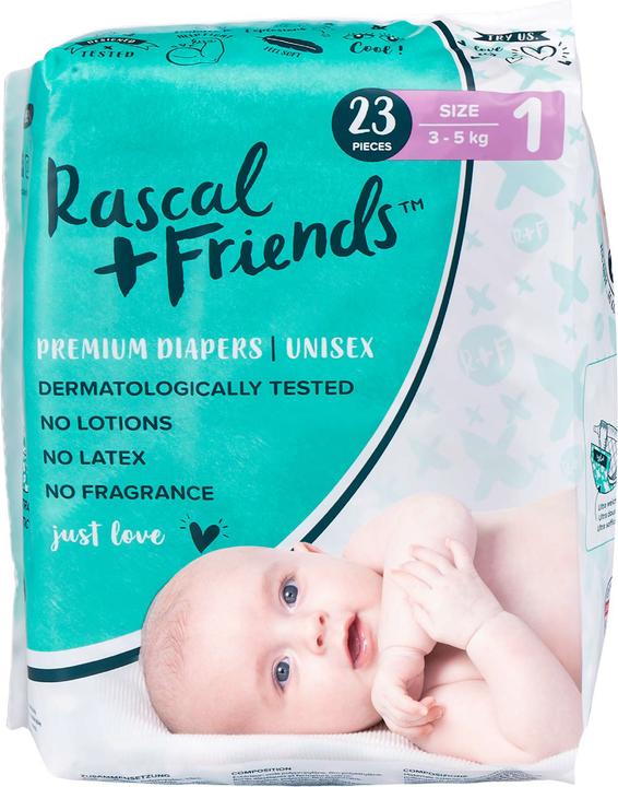 Rascal+Friends Premium (Gr. 1, Tragepack, 23 Stück)