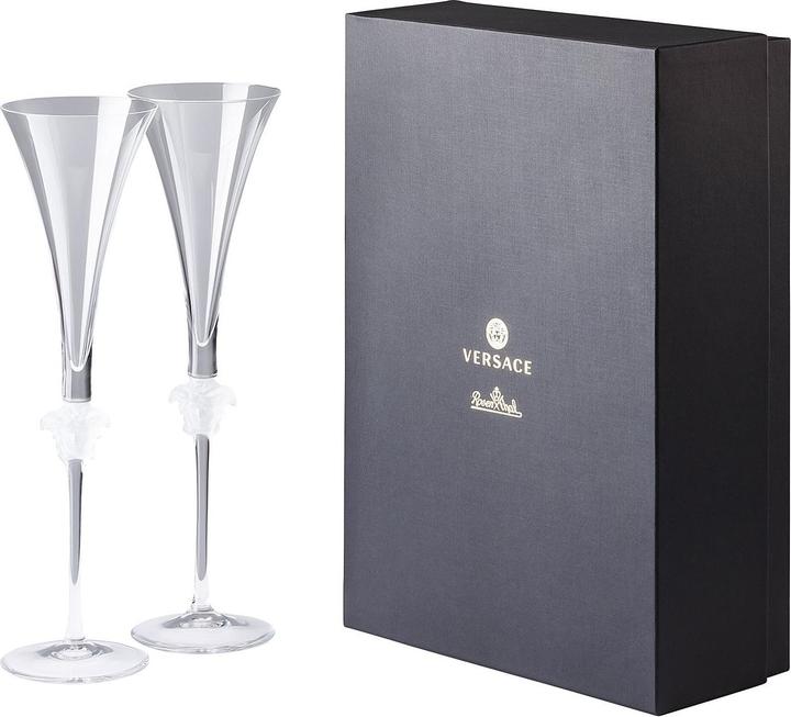Immagine prodotto Versace Bicchieri Medusa Lumiere flute champagne (1 Vetro, Bicchieri da champagne)