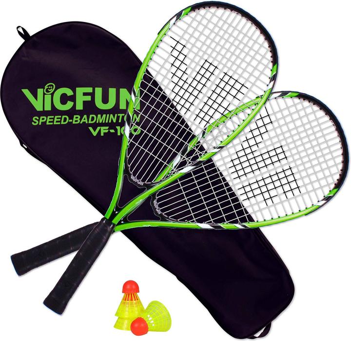 Actual product image Victor Vicfun Speed Badminton Set VF-100