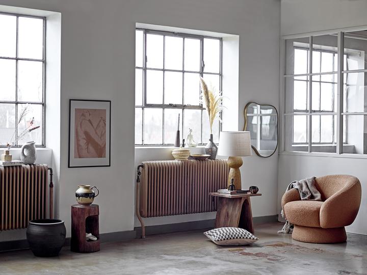 Produktbild Bloomingville Lavin Table lamp, Yellow, Stoneware (E27)