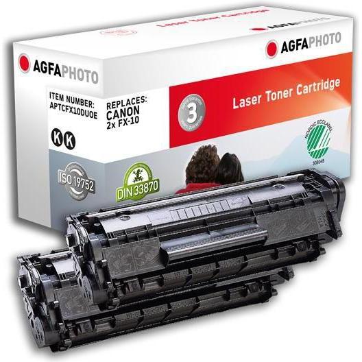 AGFAPHOTO, Toner, Toner 2x Black (BK)