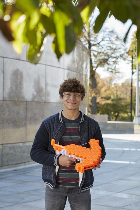 Actual product image Nerf Minecraft Pillager's Crossbow