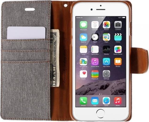 Actual product image Goospery Canvas Diary Series (Apple iPhone 6 Plus, Apple iPhone 6s Plus)