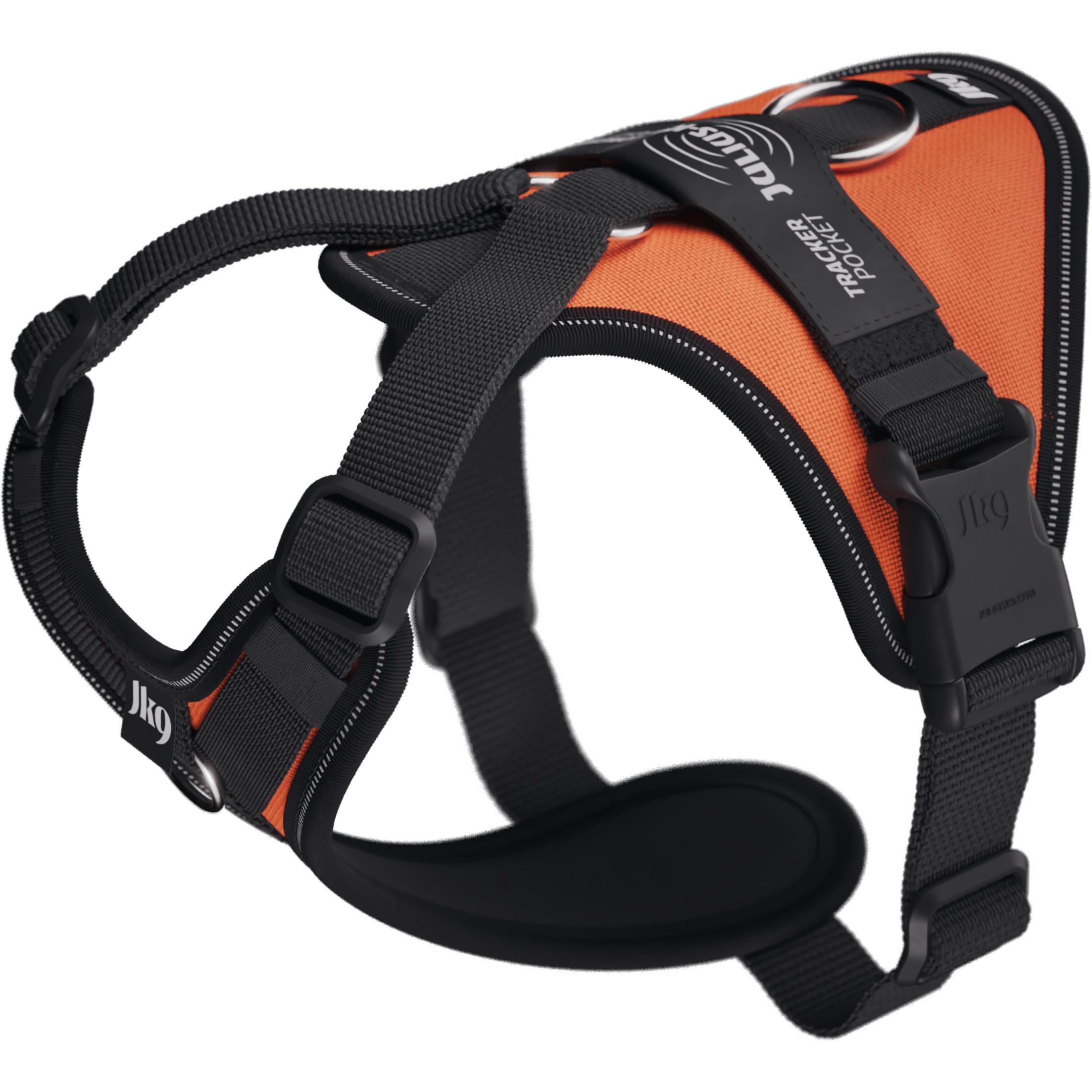 Comparer les prix de Julius-K9 K9 Longwalk light sele w/trackerpocket,UV Orange,XS (XS, Chien), Collier + laisse