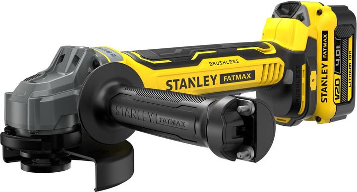 Actual product image Stanley ST ANGLE GRINDER V20 2x4.0Ah 125mm SFMCG700M2K (125 mm)
