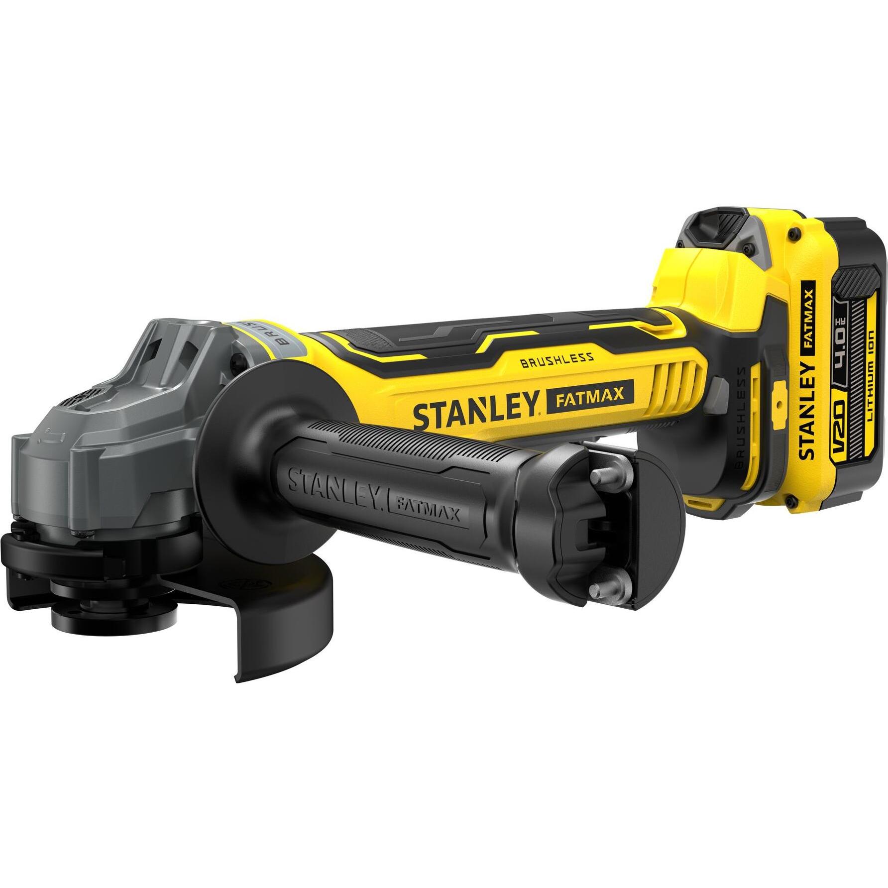 Stanley, Winkelschleifer, ST-WINKELSCHLEIFER V20 2x4.0Ah 125mm SFMCG700M2K (125 mm)