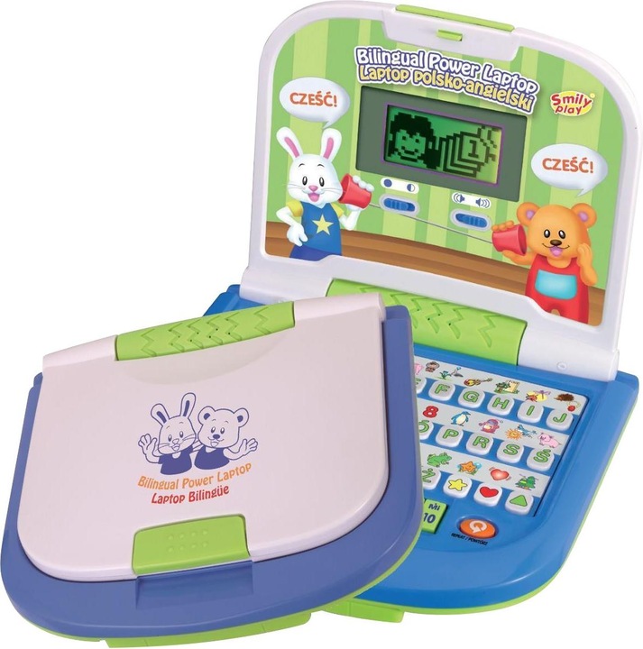 Actual product image Smily Play Laptop Bilingual (8030) (English, Polish)