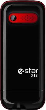 Productafbeelding Estar Feature Phone X18 Raudona Dual SIM (1.77", 0.30 Mpx, 2G)