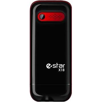 Thumbnail - Estar Feature Phone X18 Raudona Dual-SIM (1.77", 0.30 Mpx, 2G), Tastenhandy, Rot