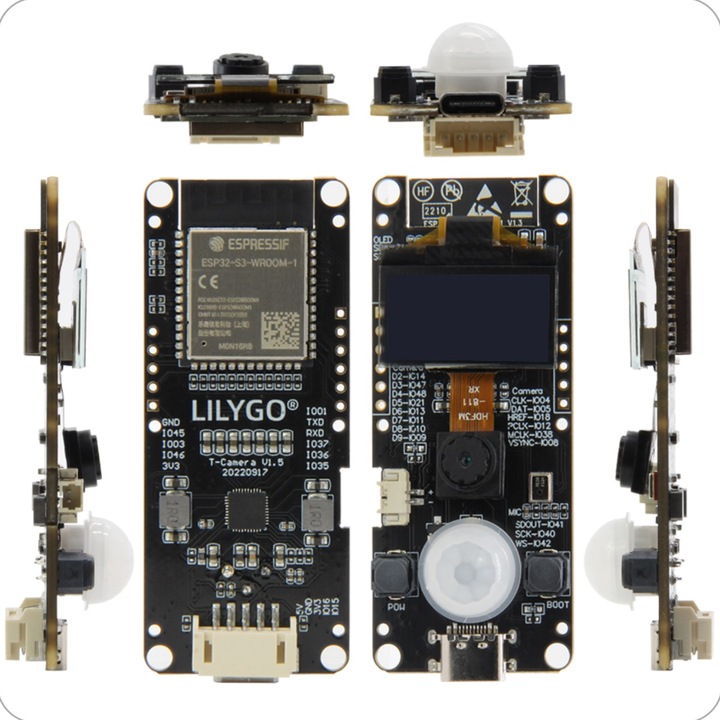 Actual product image Lilygo T-Camera S3 OV5640