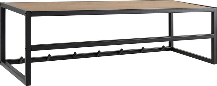 Black, matt wild oak