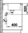 Actual product image Blanco Dalago 5 (Fitted sink, 51.50 cm, 51 cm)