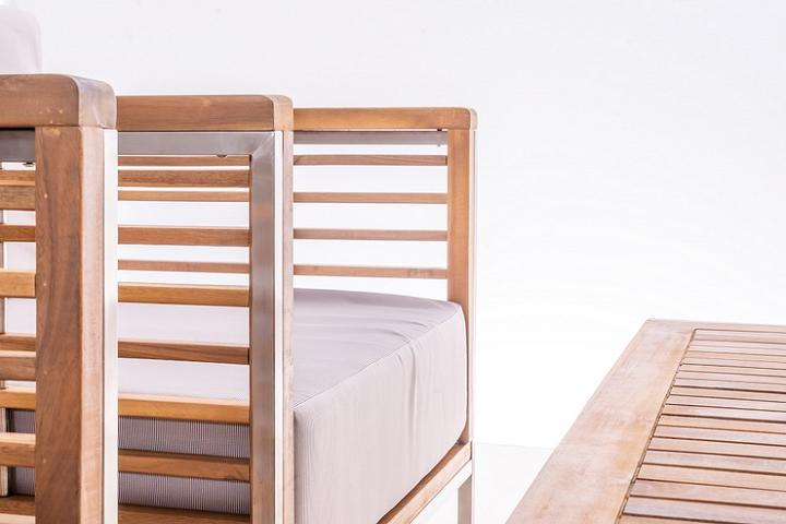 Produktbild Jet-Line Gartensets Artemis II 4 Sessel und 1 Tisch