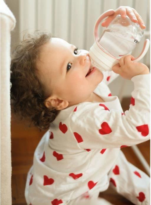 Immagine prodotto Beaba TRAINING BOTTLE-DRUNK 2IN1, 210 ML, ROSA ANTICO (210 ml)