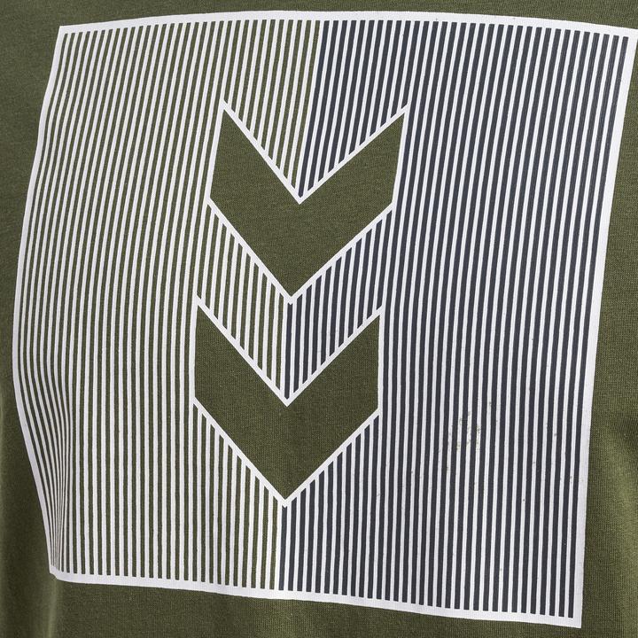 Produktbild hummel Hmlactive Stripe Co Tee S/S (L)