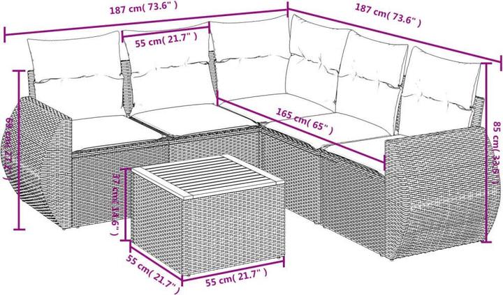 Immagine prodotto vidaXL Nadia