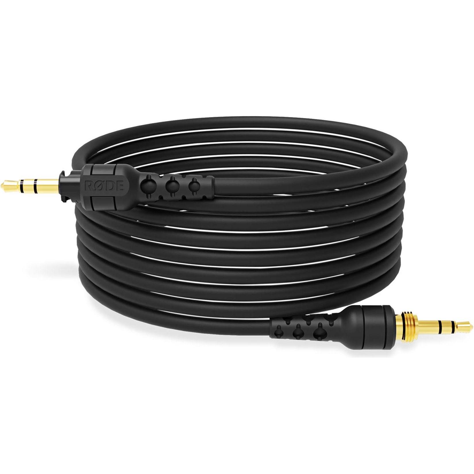RØDE NTH-Cable24 black (2.4m, 3.5mm Klinke), Kopfhörerkabel, Schwarz