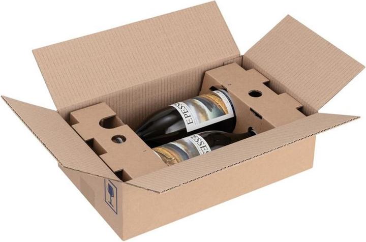 Actual product image Brieger Shipping box VinoPac 37 x 22 x 10.1 cm (1 x 34 x 60 cm, 1 x)