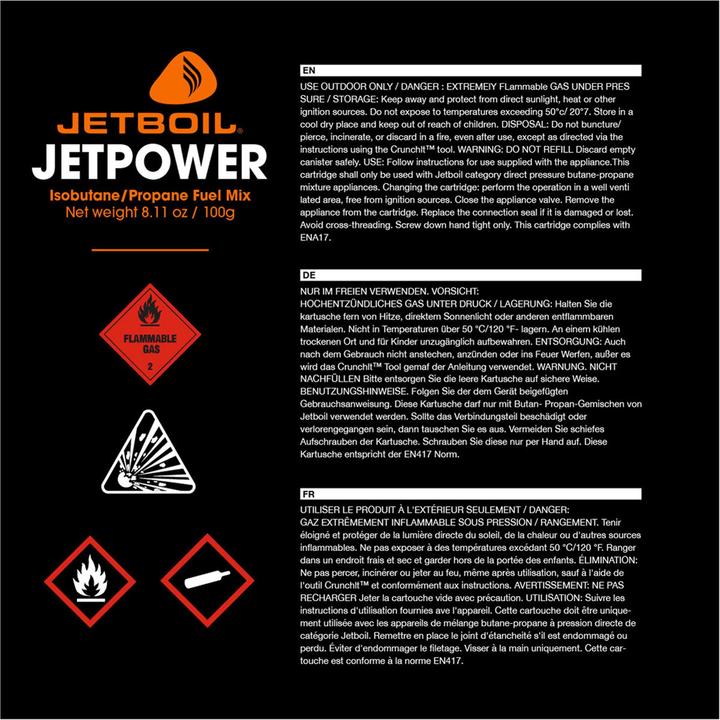 Produktbild Jetboil Cartouche Jetpower