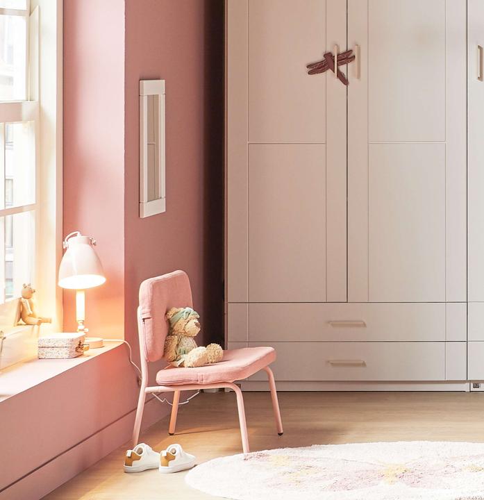 Image du produit Lifetime Kidsrooms Lampe de table bois / métal rose (E27)