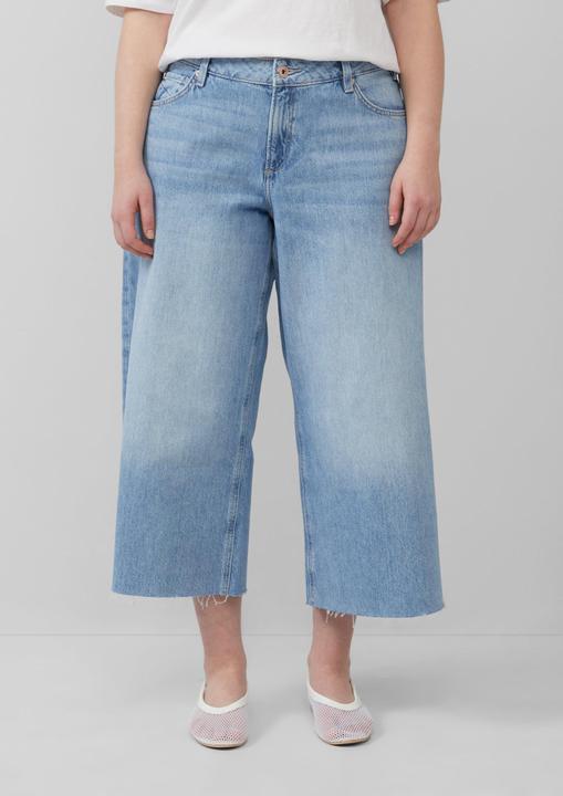 Produktbild S.Oliver Jeans-Hose Jeans-Culotte / Slim Fit / High Rise (44)