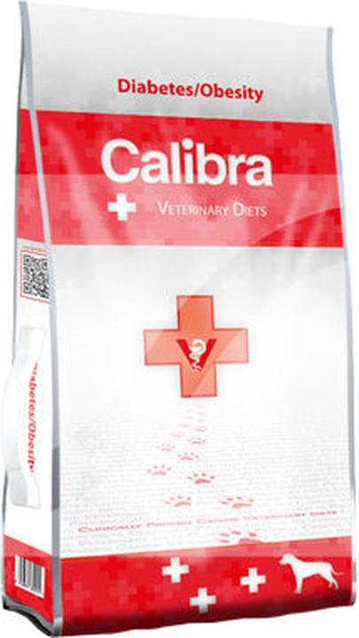Calibra Veterinary Diets Dog Diabetes&Obesity - cibo secco per cani - 12kg (Adulto, 1 pz., 12000 g)