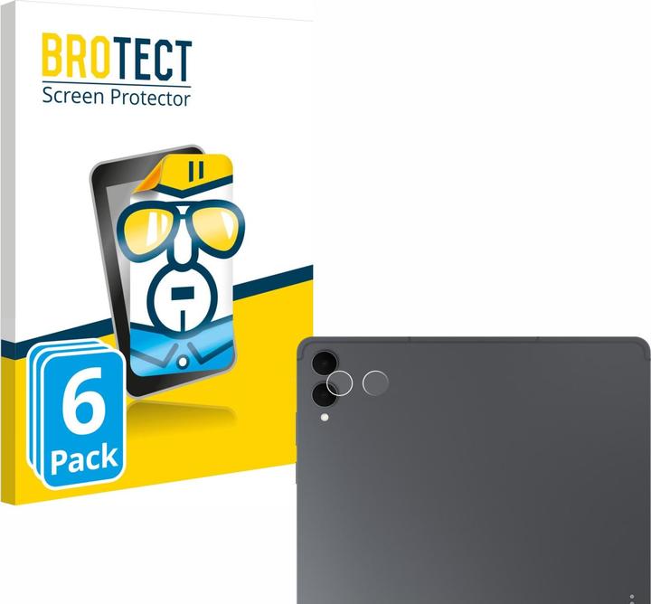 BROTECT Schutzfolie für Samsung Galaxy Tab S11 Ultra (NUR Kameraschutz) Displayschutz Displayschutzfolie (6 Stück, Galaxy Tab S11 Ultra)
