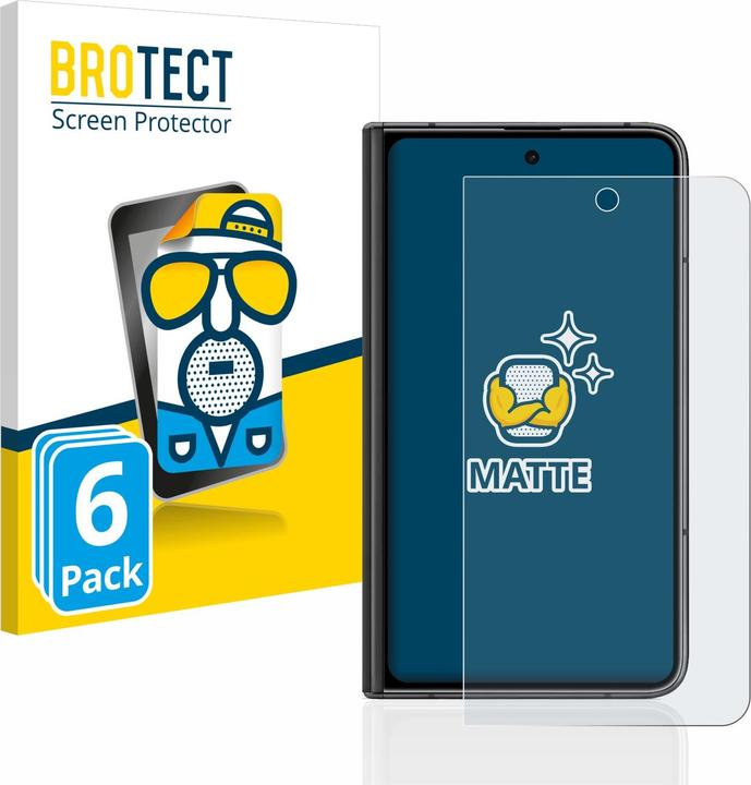 Actual product image BROTECT Anti-glare screen protector matt (6 pcs., Google Pixel Fold)