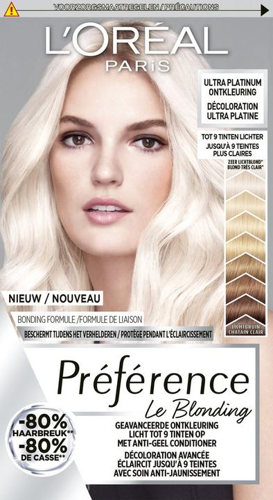 Immagine prodotto L'Oréal Paris L'Oreal Paris Preference Ultra Platinum Platinum Blond Hair Bleach