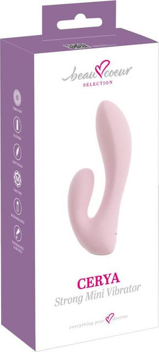 Actual product image Beau Coeur CERYA Strong Mini Vibrator