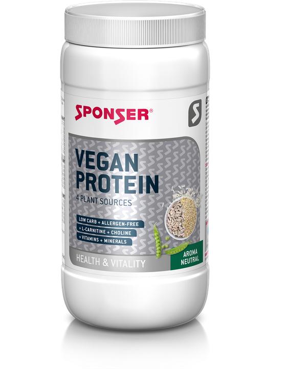 Produktbild Sponser Vegan Protein (Neutral, 1 Stk., 490 g)