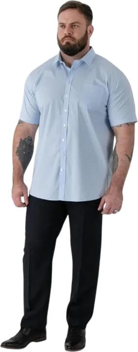 Immagine prodotto DUKE D555 Lucas Camicia Elasticizzato Kingsize Maniche Corte Uomo (7XL)
