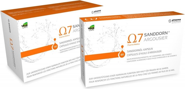 Image du produit Sanddorn Argousier Argousier (180 pièce(s), Capsules, 180 g)