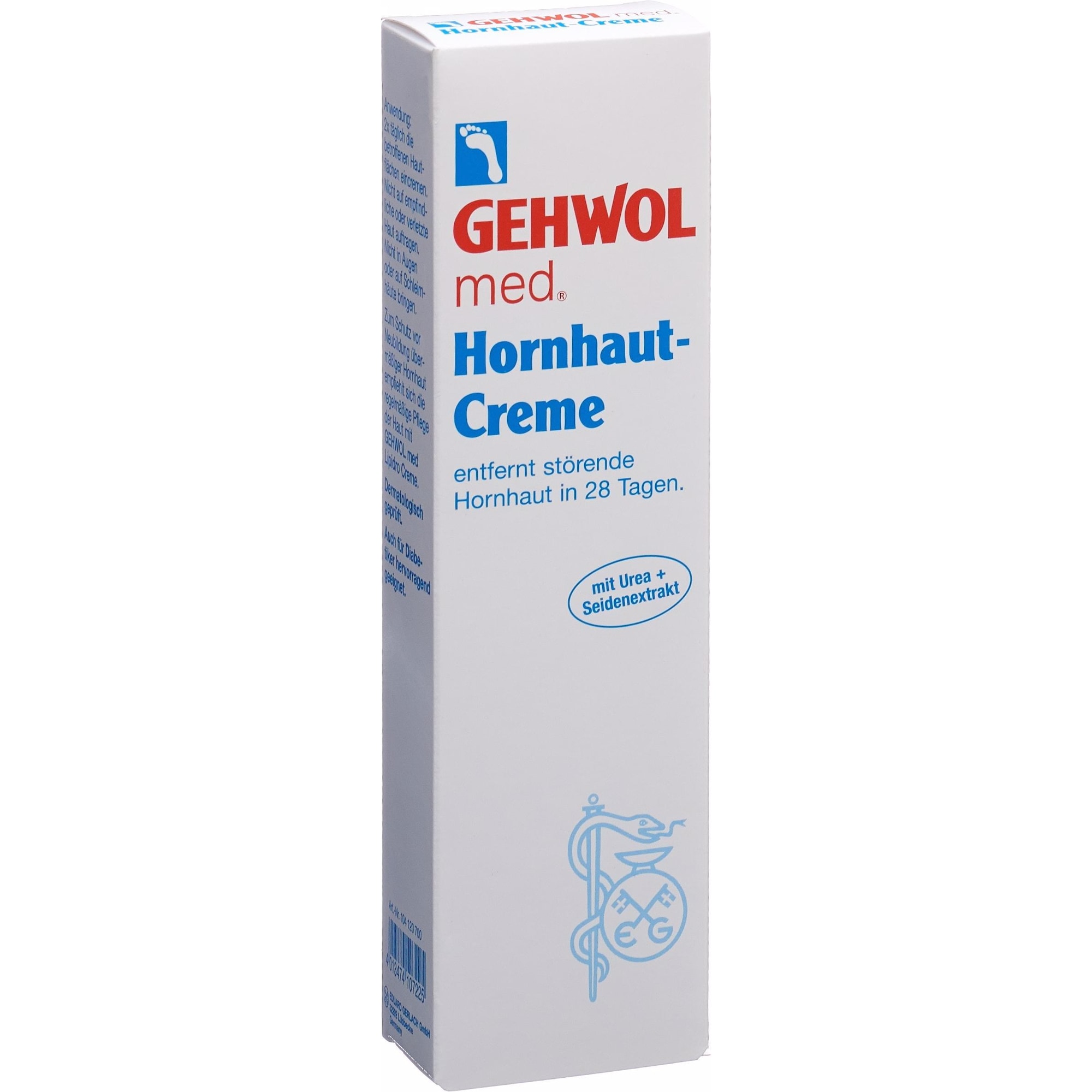 Gehwol, Fusspflegemittel, med Hornhaut-Creme (Fusscrème & Fussgel, 125 ml)