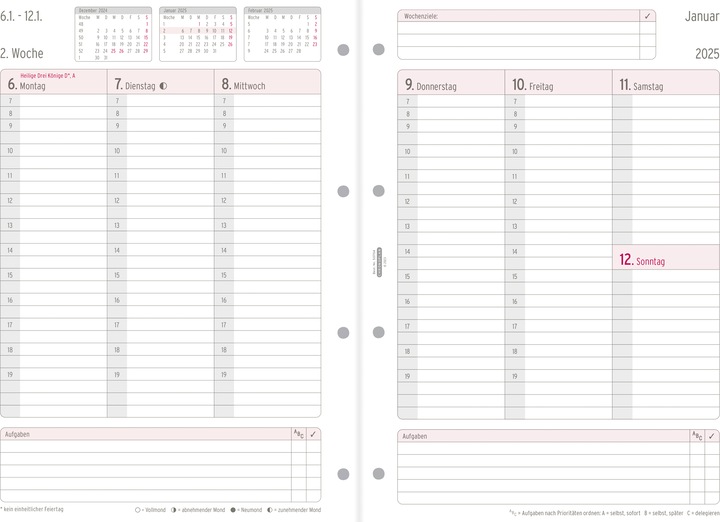Produktbild Chronoplan Wochenplan (A4, Deutsch)