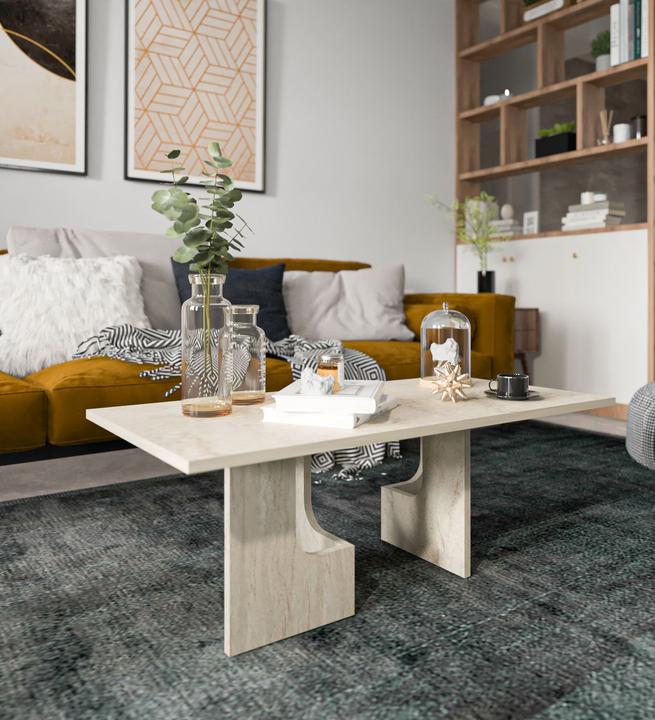 Image du produit Homitis Terni Large Coffee Table (104 x 51.70 x 37 cm)